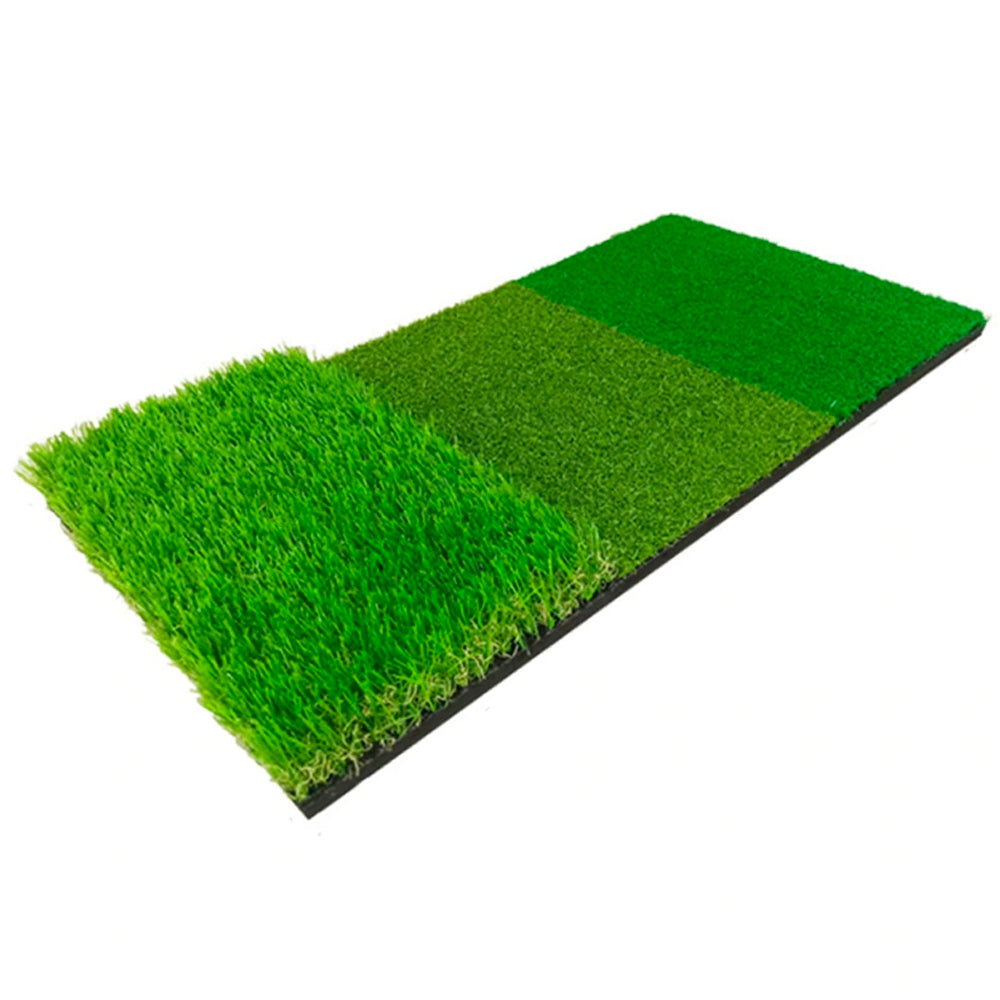 Tri-surface premium turf mat